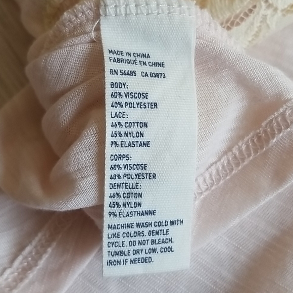 NWOT 3/4 Sleeve AEO Blouse with Lace Detail - Picture 4 of 5